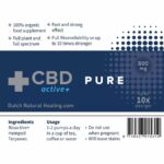 eticheta seringa cbd foarte concentrat CBDactive PURE