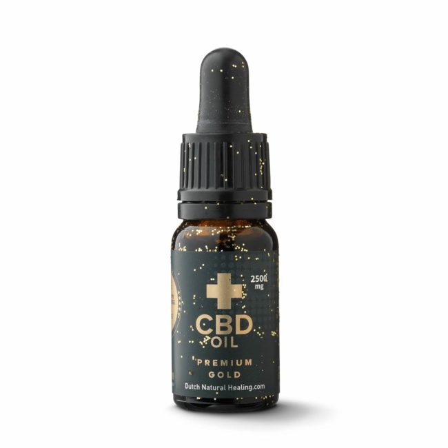 olio di cbd premium gold 25 10ml