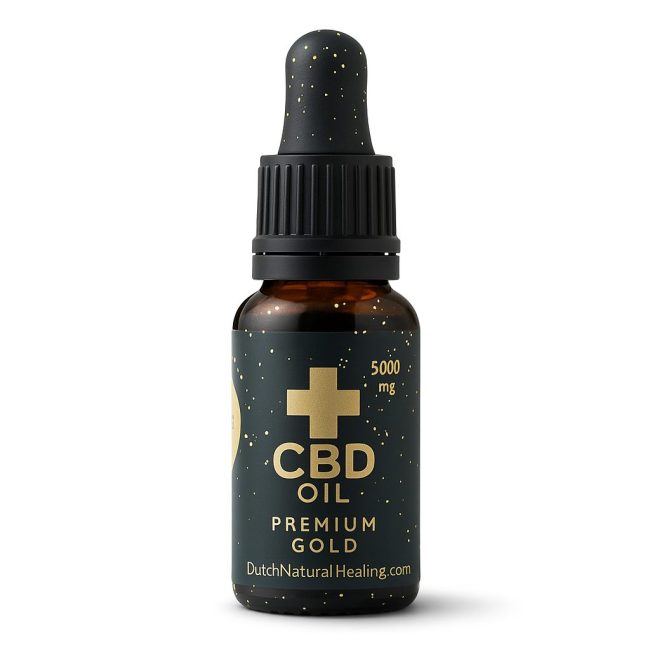 Ulei CBD Premium Gold 20ml - 25% (5000mg)