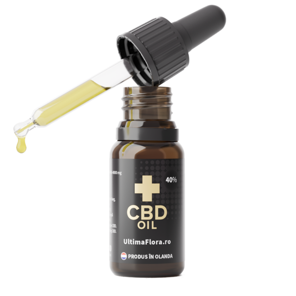 Ulei CBD UltimaFlora 10ml - 40% (4000mg) Standard Quality - imagine 3