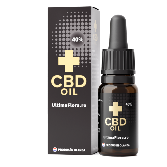 Ulei CBD UltimaFlora 10ml - 40% (4000mg) Standard Quality