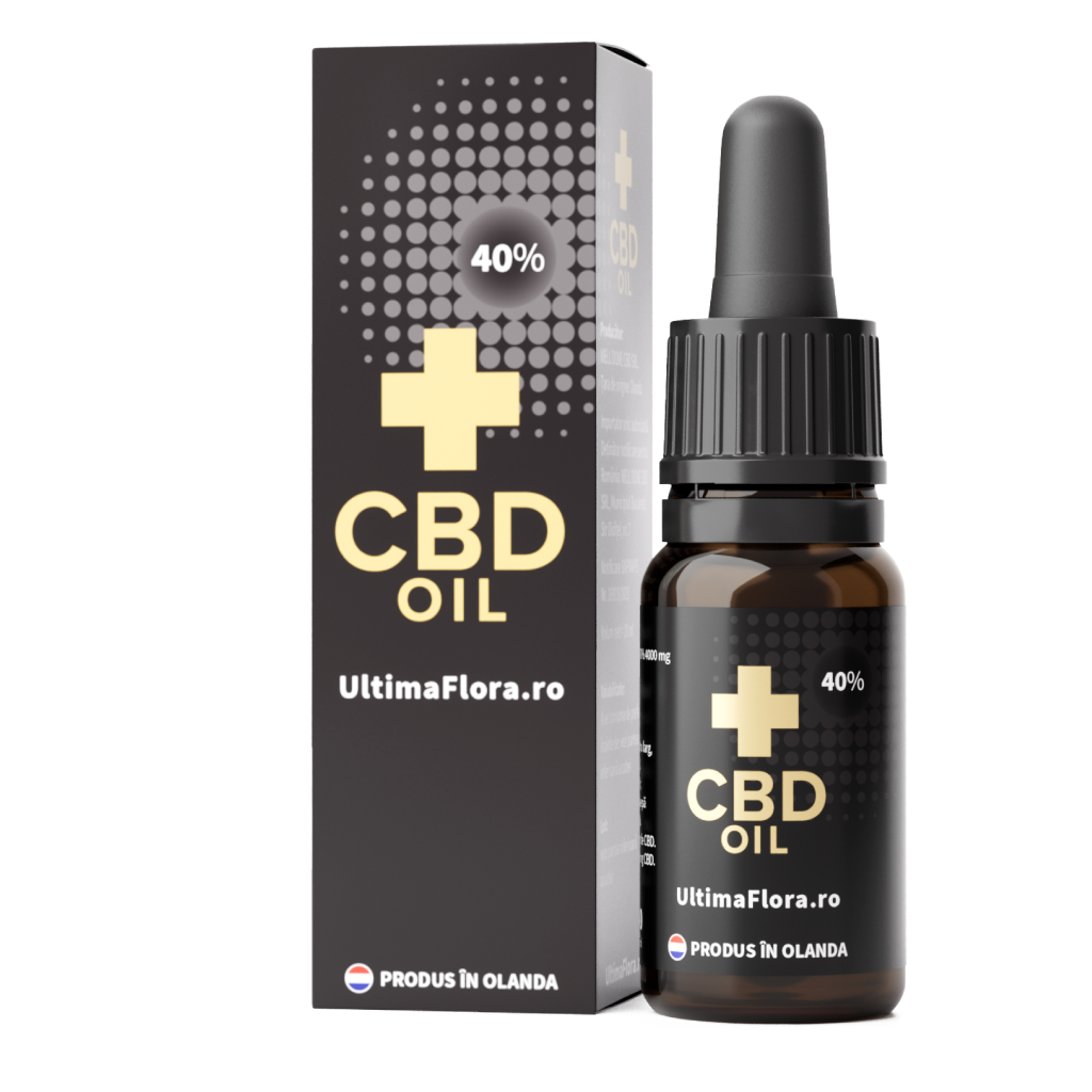 ulei-cbd-ulei-de-canabis-standard-40-ml Ulei CBD UltimaFlora 10ml - 40% (4000mg) Standard Quality - imagine 1