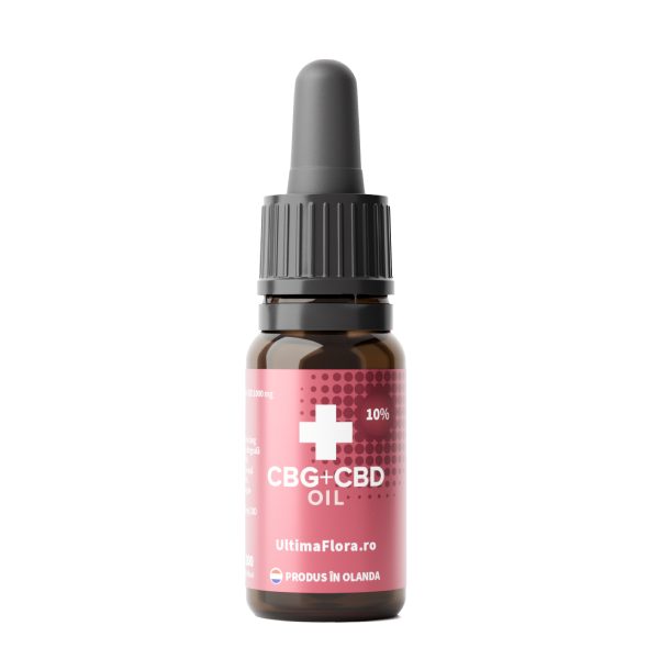 Ulei CBG + CBD  UltimaFlora 10ml - 10% (1000mg) - imagine 3