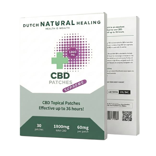 Supreme - Set Plasturi cu CBD 30 x 60 mg - 1800mg